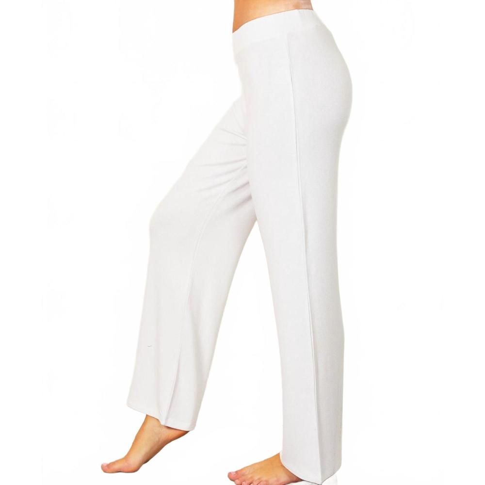 NEW ANGEL APPAREL lounge knit pant in white